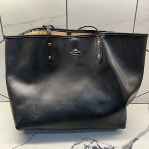 Coach Black Tote Bag
